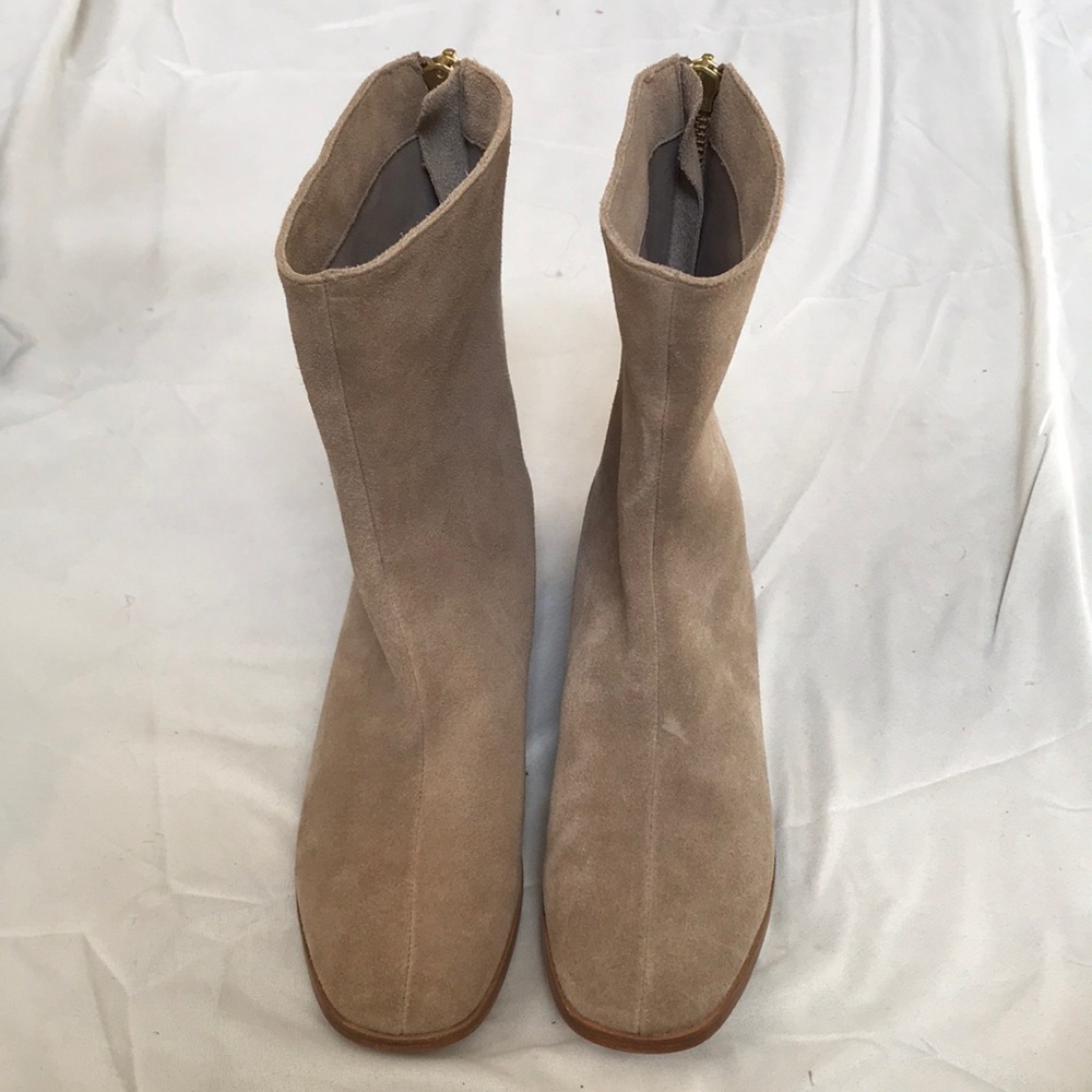 Joie Tan Suede Calf Bootie